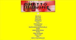 Desktop Screenshot of ghettowine.com